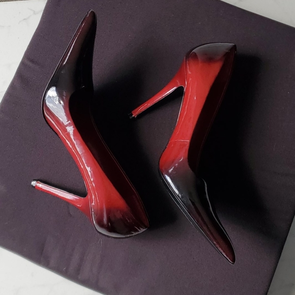Aldo ombre red to black heels - Picture 3 of 8